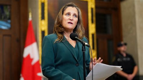 Freeland introduces bill to remove GST off rental developments, amend competition law